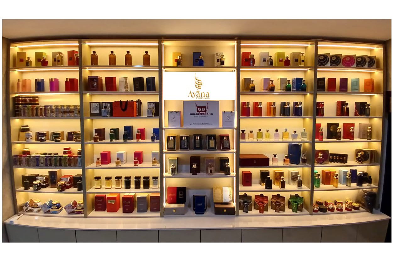 Ayana Perfumery website illustration